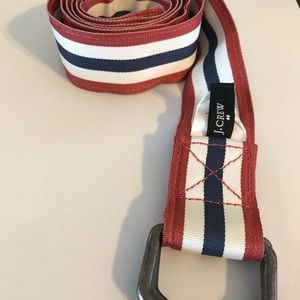 J Crew grosgrain ribbon belt